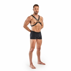 Портупея Bedroom Fantasies: Lionel Bondage Harness, чорна 4