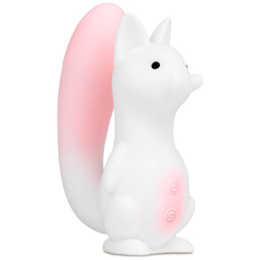 Вібратор B-Series Squirrel Smart Tail, з вакуумом, нагріванням та керуванням через додаток 0