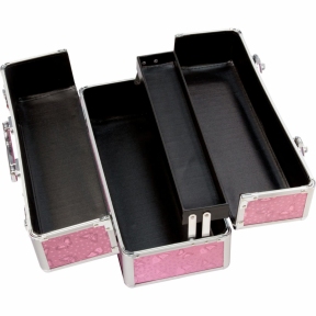 Великий кейс для секс-іграшок Bms Factory Large Lokable Vibrator Case, рожевий, кодовий замок 4