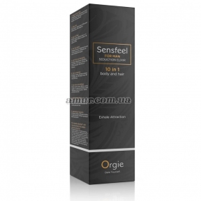 Чоловічий парфумований бальзам для волосся та тіла з технологією SensFeel, 100 мл. 0