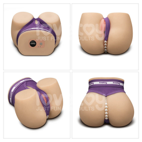 Мастурбатор-напівторс із подвійною стимуляцією Lovetoy Streetgirl's Dual Motor Sensation Pulse, 2,14 кг 3