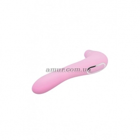 Вакуумний стимулятор з вібрацією Wooomy Smoooch Pink Clitoral Suction & Vibration 0