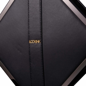 Сумка LOCKINK Mysterious Square Kink Bag, чорна 0