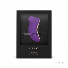 Звуковой стимулятор клитора Lelo - Sona 2, фиолетовый, 12 режимов 2