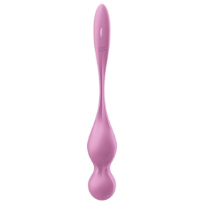 Вагинальные смарт-шарики с вибрацией Satisfyer Love Birds 1, розовые, 78 г 2