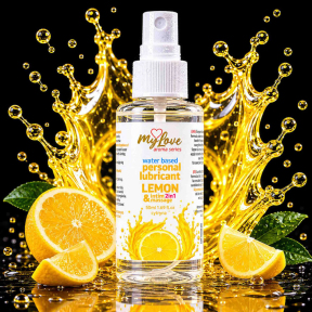 Лубрикант и массажный гель 2 в 1, MyLove Aroma, с ароматом лимона, 50 мл 0