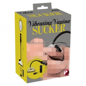 Вакуумна помпа для статевих губ з вібрацією «Vibrating Vagina Sucker» 6