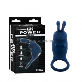 Эрекционное кольцо с вибрацией «GK Power - Bunny» 5