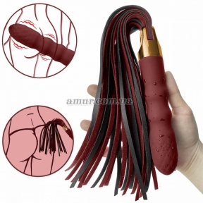 Вибратор с флоггером «Vibrating Flogger», 10 режимов вибрации 5