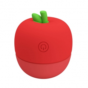 Кліторальний стимулятор з гнучкою мовою «Pretty Love Apple Secret», у вигляді яблучка 0