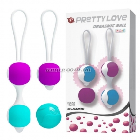 Набір вагінальних кульок «Orgasmic balls silicone» 5