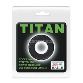 Эрекционное кольцо «Titan Green» 5