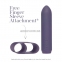 Минивибратор Je Joue - Classic Bullet Vibrator, фиолетовый, с фиксацией на палец 2