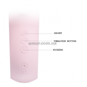 Вибратор «Romance Massage», розовый, 12 режимов вибрации и стимуляции 2