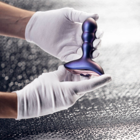 Анальна пробка «Hueman Interstellar», 6 режимів вібрації, 4 режими інтенсивності 7