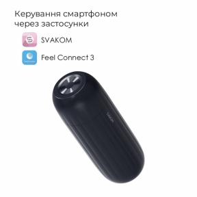 Интерактивный смарт-мастурбатор с вибрацией и посасыванием Svakom Sam Neo 2 0