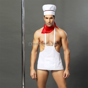 Мужской эротический костюм повара 