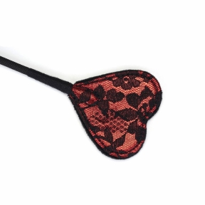 Шльопавка-серце Liebe Seele Victorian Garden Riding Crop, двостороння 0