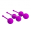 Набір вагінальних кульок «Pretty Love Kegel Balls Set 3pcs» 4