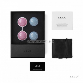 Набір вагінальних кульок LELO Beads Mini, діаметр 2,9 см, змінне навантаження, 2х28 і 2х37 г 3
