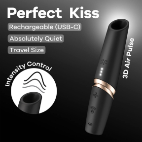Вакуумный стимулятор Satisfyer Perfect Kiss 3D Air Pulse, 30 режимов работы 3
