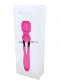 Вибратор-микрофон «Foxshow Dual Massager Pulsator», розовый, 7+7 функций 9