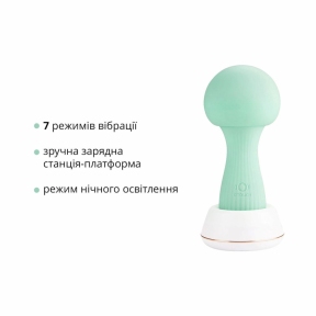 Вибромассажер Otouch Mushroom Teal, 7 режимов, функция ночника, технология «старт-стоп» 2