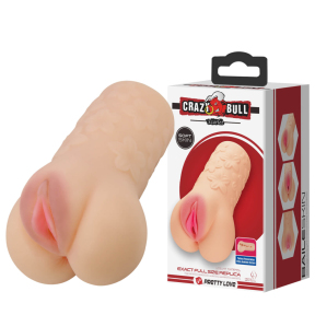 Вагина-мастурбатор Crazy Bull Scarlet, телесная 5