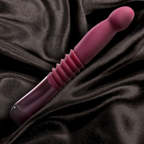 Пульсатор для точки G Blush Temptasia – Trixie Thrusting Dildo, красный, 3 скорости 5