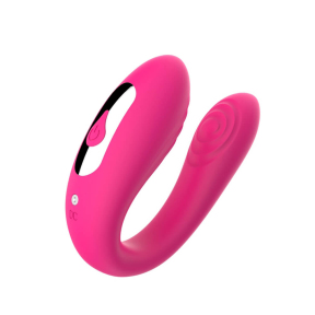 Вібратор для пар Massager Dual, 2 мотори, 5 режимів вібрації, пульт ДК 0