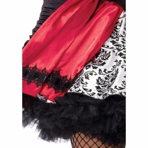 Эротический костюм Красной шапочки Leg Avenue Gothic Red Riding Hood, платье, накидка 4