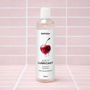 Лубрикант на водній основі Satisfyer Cheeky Cherry, з ароматом вишні, 300 мл 4