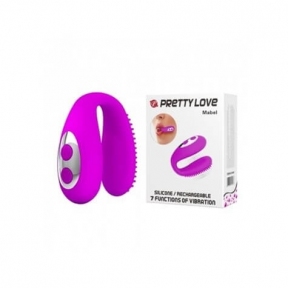 Вібронасадка для оральних ласк «Pretty Love Mabel», 8 режимів вібрації 5