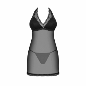 Пеньюар Obsessive Medilla chemise & thong 1