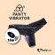Вібратор в трусики FeelzToys Panty Vibrator Purple з пультом дистанційного керування, сумочка-чохол 1