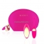 Віброяйце Rianne S: Pulsy Playball Deep Pink з вібруючим пультом Д/У, косметичка-чохол 2