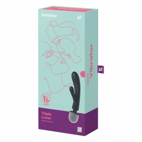 Вібратор-кролик з вібратором Satisfyer Triple Lover, серія, 3 мотори 5