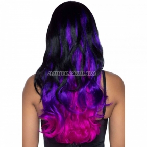 Парик Leg Avenue Allure Multi Color Wig, черный-фиолетовый 0