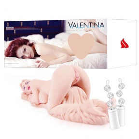 Мастурбатор Kokos Valentina 2WayPlus з вібрацією та масажем 5