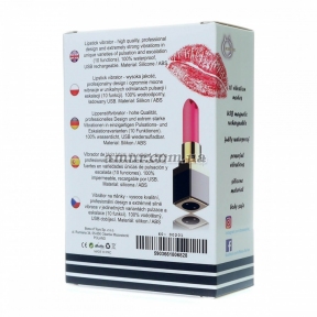 Мини вибратор в форме губной помады «Lipstick», 10 режимов вибрации 9