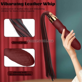 Вибратор с флоггером «Vibrating Flogger», 10 режимов вибрации 4