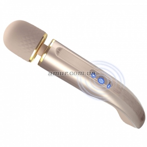 Мощный вибромассажер «Pretty Love - Charming Massager Plus», золотистый 1