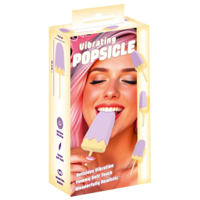 Вібратор у формі морозива «Vibrating Popsicle», фіолетовий, 10 вібрацій 9
