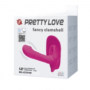 Вібратор в трусики «Pretty Love Fancy Clamshell», 12 режимів вібрації, керування з телефону 5