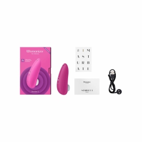 Вакуумний кліторальний стимулятор Womanizer Starlet 3, рожевий 3