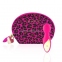 Міні-вібромасажер Rianne S - Lovely Leopard Mini Wand Pink 2