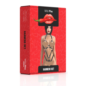 Бондаж-портупея Erospace Wild Play Harness Set C12 6