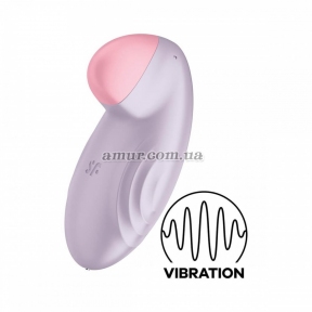 Смарт-вібратор для клітора Satisfyer Tropical Tip Light Lilac 0