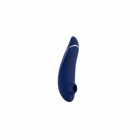 Вакуумный клиторальный стимулятор Womanizer Premium 2, синий, функции Autopilot и Smart Silence 3