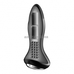 Анальна пробка Satisfyer Rotator Plug 1+, чорна 1